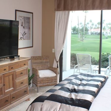 Bedroom with TV