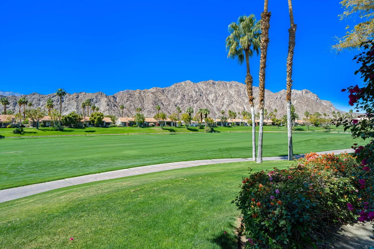 Golf course lawn