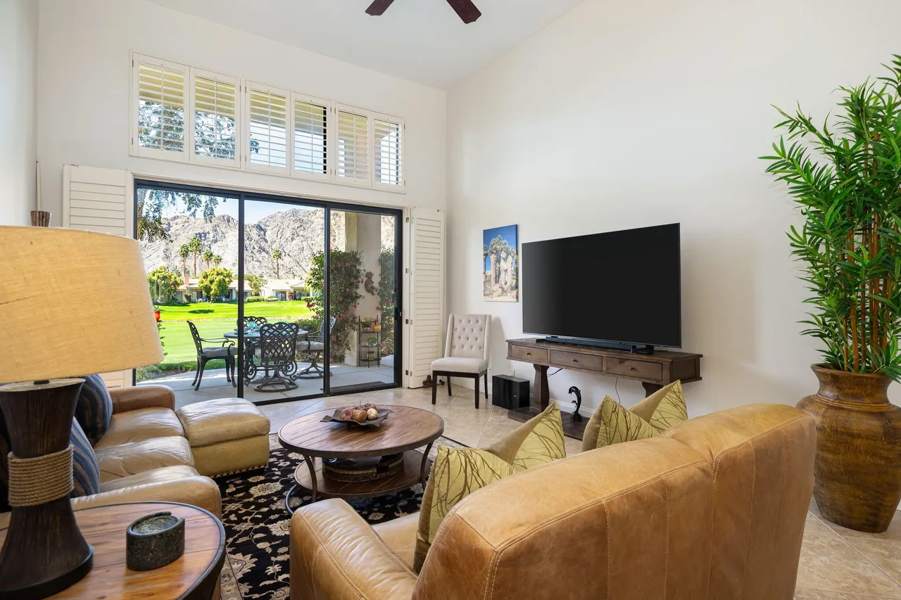Living room with TV