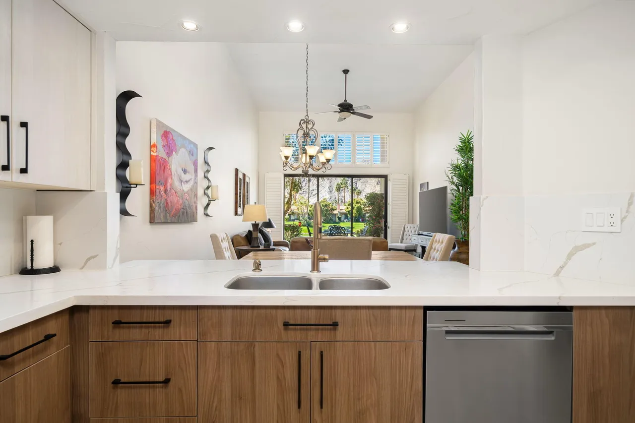Kitchen sink and counter