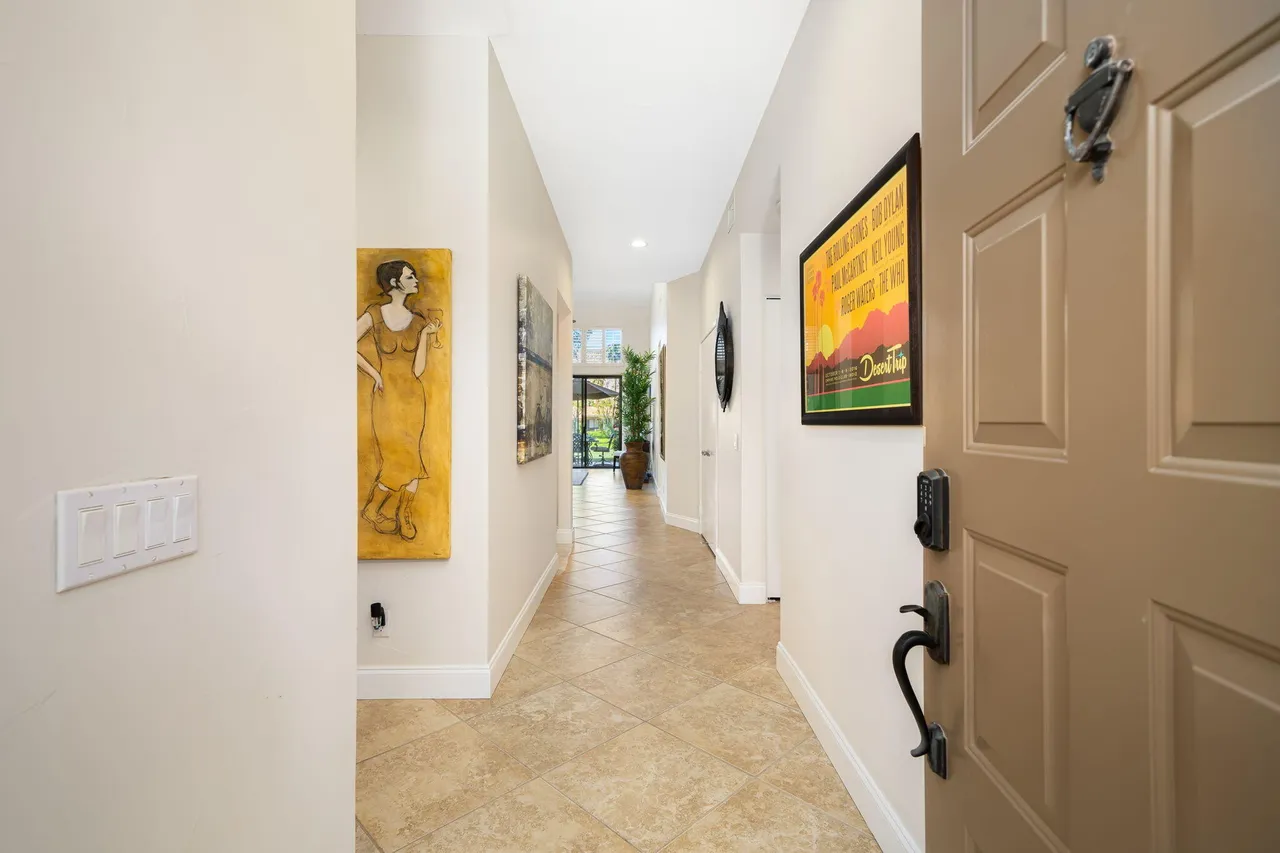 Entry hallway