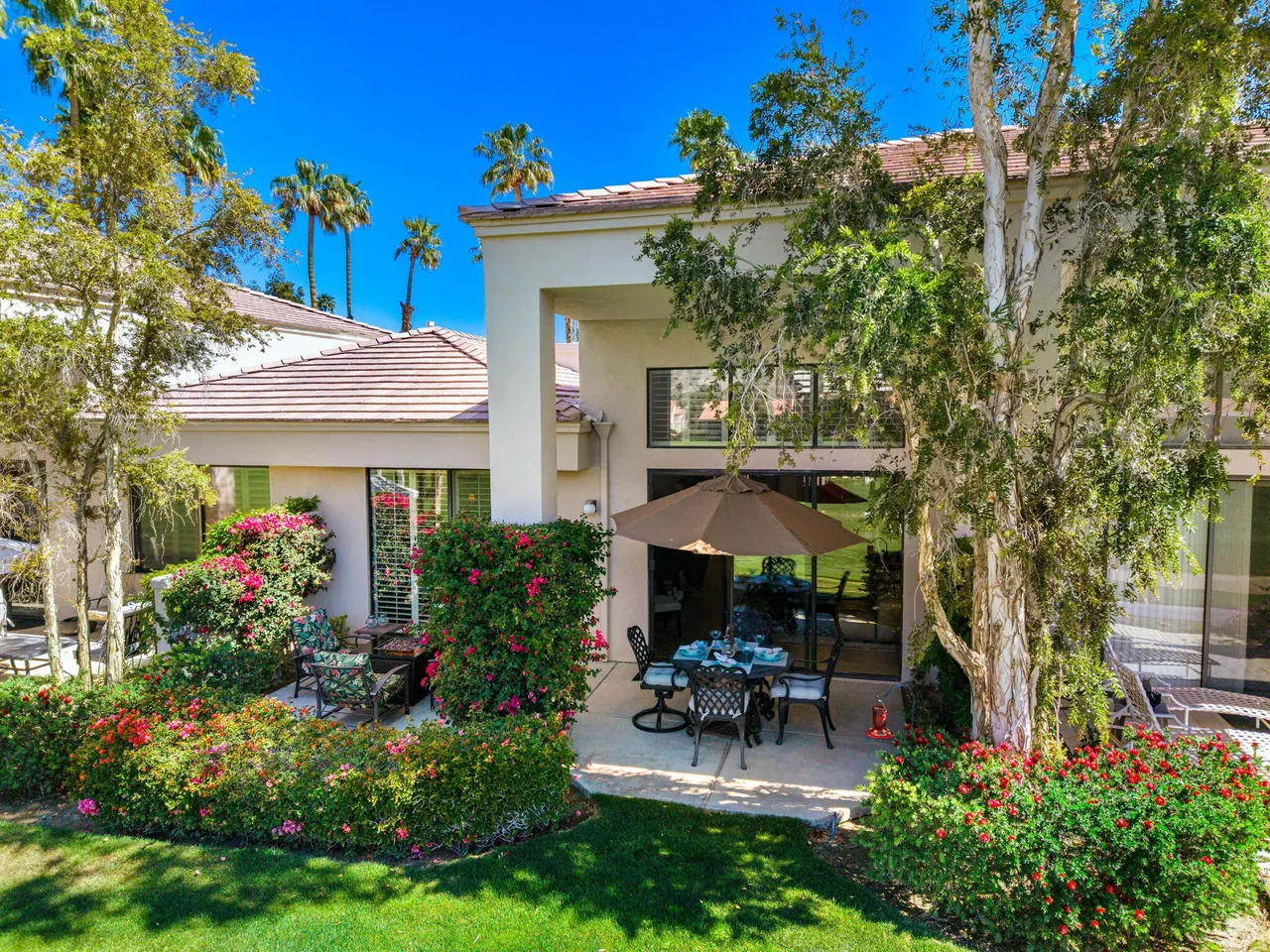 Exterior with covered patio, alternate angle